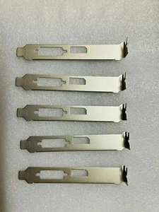 5PCS Full Height Bracket for AMD HD4550 HD5450 HD6450 HD7470 HD7570 HD8570 NEW - Picture 1 of 2