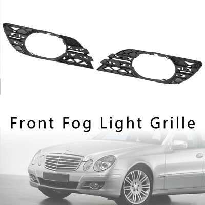2PCS Fog Light Trim Set Fit Mercedes Benz E-Class W211 E320 E550 2007-2009 - image 1 of 4