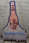 Michelob Golden Draft Light Beer Sign Tin Metal It's Pure Cold