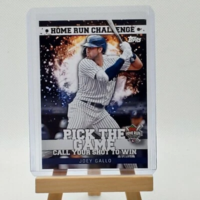 2022 Topps Home Run Challenge Joey Gallo #HRC-21 Unused Yankees - Image 1 of 2