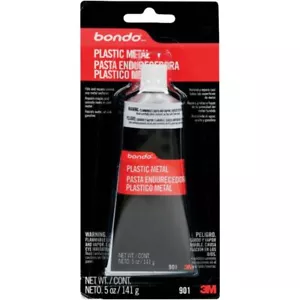 (6)-3M Bondo 5 Oz. Plastic Metal Filler fills almost any metal surface. Mod: 901 - Picture 1 of 1