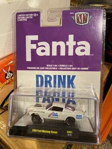 M2 Machines 1/64 Scale 196 Ford Mustang Gasser Fanta white GS01 21-01 - Picture 1 of 1