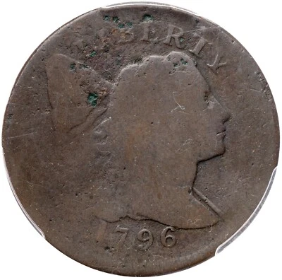 1796 S-90 R-5+ PCGS G Details Liberty Cap Large Cent Coin 1c - Image 1 of 2