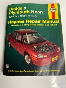 Haynes Repair Manual Dodge and Plymouth Neon 1995 Thru 1999 - Bild 1 von 3