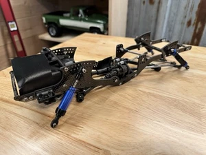 Corrupt Carbon Works Ninja Carbon Fiber RC Crawler Chassis Dlux Vanquish - Picture 1 of 5