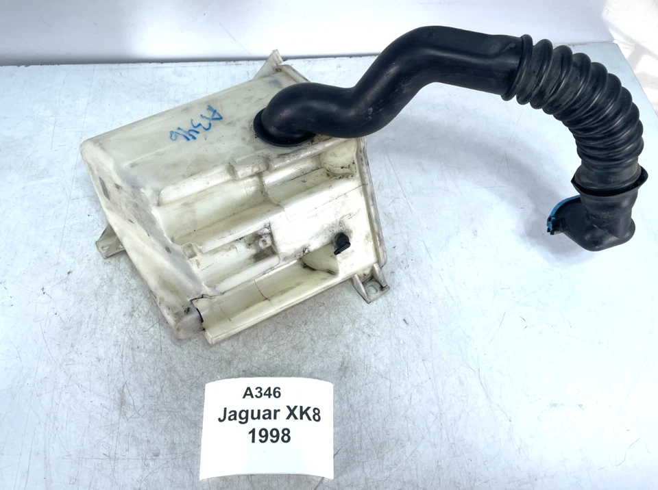 ✅ 97-06 OEM Jaguar XK8 XKR Parabrisas Lavadora Fluido Tanque Depósito Foto 1 de 4