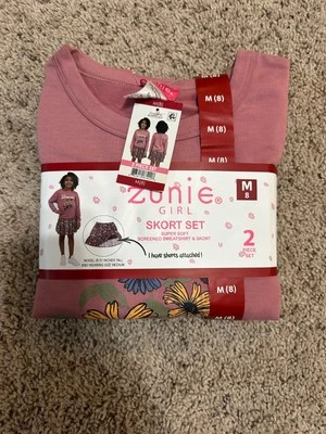 Girls 2 pack skort set size 8 - Image 1 of 3