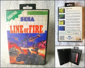 Sega Master System Video Game - Line of Fire (1991) PAL - Picture 1 of 9
