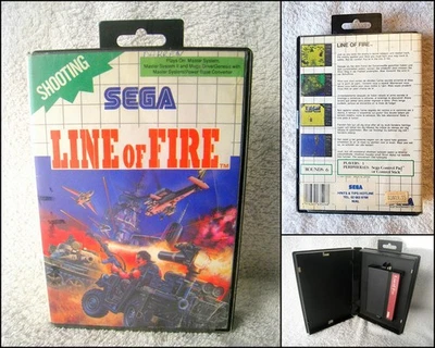 Sega Master System Video Game - Line of Fire (1991) PAL - Image 1 of 4