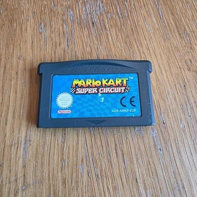 Mario Kart Super Circuit GBA gioco per GameBoy Advance ORIGINALE - Immagine 1 di 2