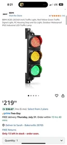 BBMI Traffic Signal LED Light (AC85-265V) Red Yellow Green (4 inch) - Picture 1 of 2