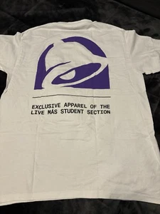 Taco Bell Live Más Student Section Exclusive T-Shirt (Size M) - Picture 1 of 3