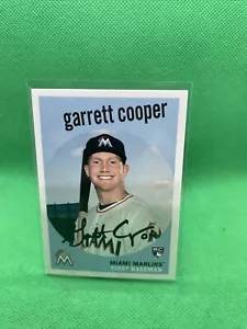 2018 Topps Archives 91 Garrett Cooper Miami Marlins Rookie Card - Picture 1 of 2