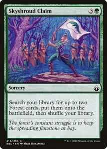x1 Skyshroud Claim x1 MTG Battlebond Magic The Gathering - Picture 1 of 1