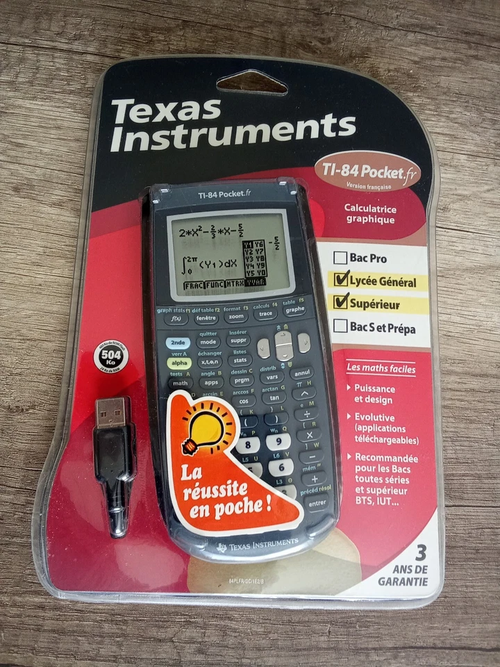 Calculatrice graphique texas instrument ti-84 pocket.fr - Photo 1/1