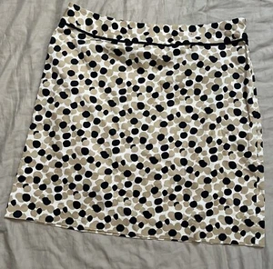 Geoffrey Beene Sport Multicolor stretch skirt women's 10 pencil knee pre owned - Picture 1 of 7