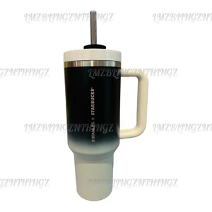 Stanley x Starbucks Thailand Exclusive 2024 Monochrome 40oz ~ Neu mit Etikett ~ US-VERKÄUFER - Bild 1 von 8