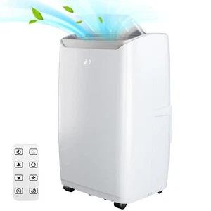 12000 BTU Portable Air Conditioner 4 in 1 Quiet AC Unit with Fan & Dehumidifier - Picture 1 of 8