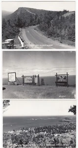 c1940s Lot of 3 Michigan Copper Country Real Photo Postcards - Picture 1 of 7
