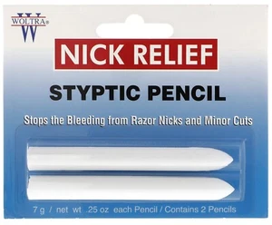 Styptic Pencil Shaving Cut Stick to Stop Bleeding for Razor, Nicks and Minor Cut - Picture 1 of 5