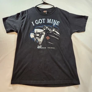 Harley Davidson Herren T-Shirt Größe L I Got Mine At...Clinton, IA Motorcycles - Bild 1 von 21