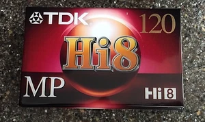 TDK Hi8 Camcorder Videotape MP120 - Picture 1 of 2