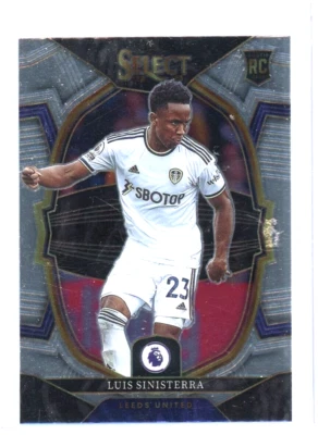 Luis Sinisterra Rookie RC 2022-23 Select Soccer Terrace Base #46 Leeds United - Image 1 of 2
