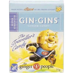 The Ginger People Gin Gins Ginger Candy Super Strength 31g (Pack of 12) - Picture 1 of 5