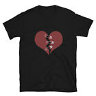 Broken Heart, But Still Beating T shirt heart healing with safety pins T-Shirt