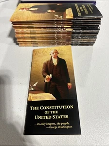 The Constitution Of The United States Pocket Size Booklet Paperback 23 Books - Picture 1 of 3