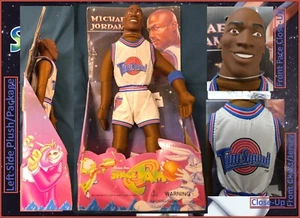 Peluche pupazzo vintage 1996 Michael Jordan Space Jam Tune Squad 12" gioco per gioco - Foto 1 di 9