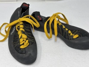 Boreal Diablo Athletic Rock Climbing Shoes Black Suede Low Top US 10 UK 9 - Picture 1 of 8