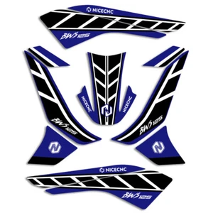 Fairing Body Graphics Decals Stickers Team For Yamaha Zuma BWS YW 125 2009-2014 - Foto 1 di 5