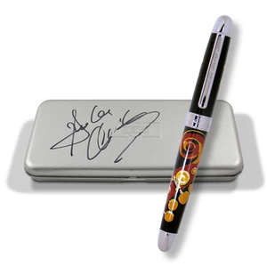 ACME Studio FOUR STRINGS Rollerball Pen HAND SIGNED x Bassist STANLEY CLARKE NEW - Picture 1 of 2