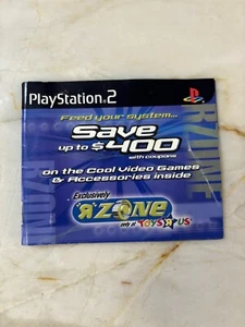 Toys R Us PlayStation 2 Coupons R Zone PS2 - Picture 1 of 4