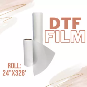 Rullo pellicola DTF 24"" x 330 piedi USA Soft Touch, Colori Vibranti 100% #1 - Foto 1 di 1