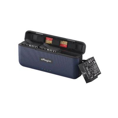 AMAGISN Schnellladebox für Akku – Tragbares Ladezubehör für Insta360 Ace Pro 2