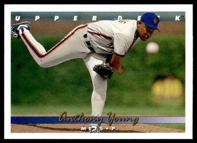 1993 Upper Deck #71 Anthony Young - New York Mets - Image 1 of 2