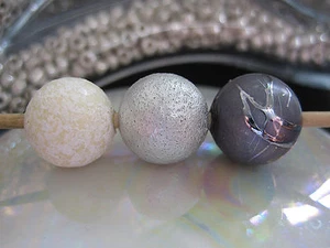 Selección de perlas #02 - plata - compatible con anillo Tipit L - 12mm - - Imagen 1 de 1