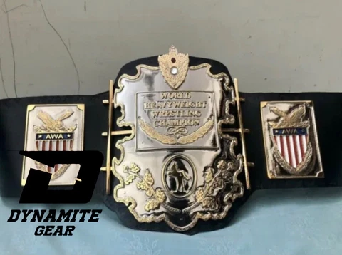 AWA WORLD HEAVYWEIGHT WRESTLING-CHAMPIONSHIP REPLICA 2MM BELT Cover
