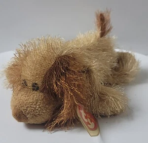 Ty Punkies - Shreds - Puppy Bean Bag Plush Stuffed Animal 2002 Tag Protector - Picture 1 of 6