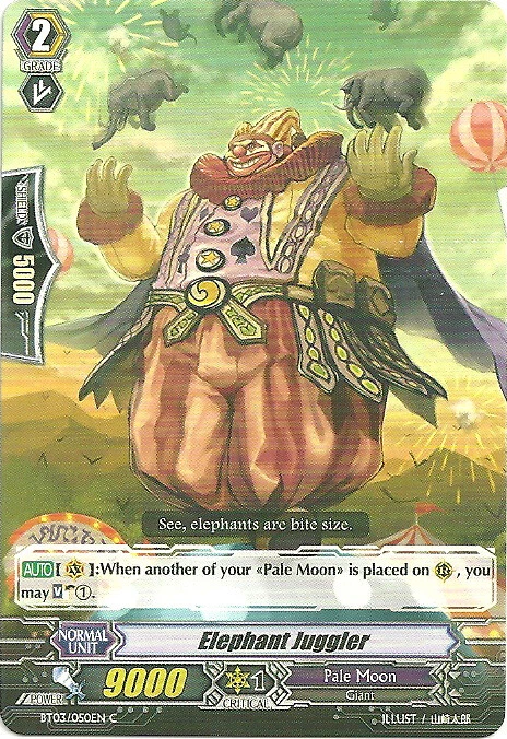 4 x Elephant Juggler - BT03/050EN - C Near Mint / Mint, English - Image 1 of 1