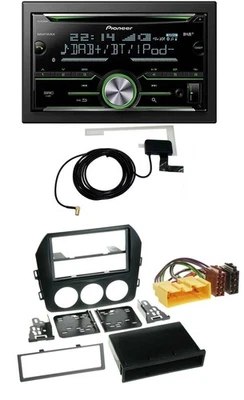 Pioneer CD USB MP3 Bluetooth 2DIN DAB Autoradio für Mazda MX 5 (NC, ab 2008) - Bild 1 von 4
