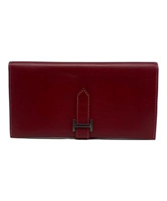 Cartera Larga HERMES Roja Hombre Mujer / Foto 1 de 4