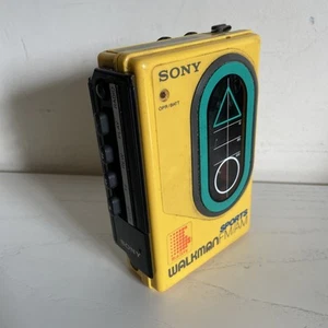 Sony Sports Walkman WM-F35 Stereo Cassette Player FM/AM - Picture 1 of 11
