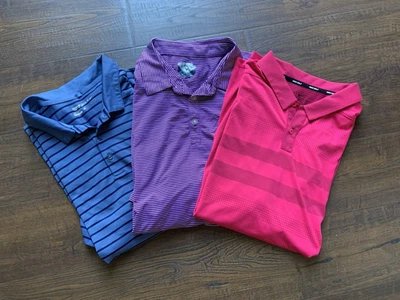 Lote de 3 polos de golf de manga corta para hombre - Callaway y Nike Golf - talla XL Foto 1 de 4