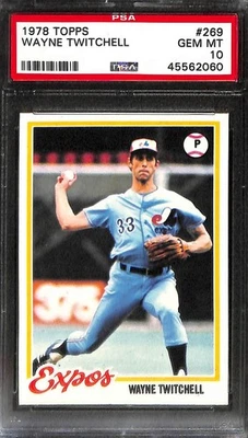 1978 Topps #269 WAYNE TWITCHELL PSA 10 GEM-MT 45562060  - Image 1 of 3