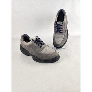 Oregon Mudders AL420 Mens 7 Grey Suede Golf Shoes with Spikes - Picture 1 of 12