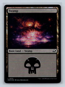 Swamp (0272) Edge of Eternities #272 MTG Foil - Picture 1 of 2