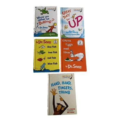 Dr. Seuss Books Lot of 5 Bright and Early Hardcover Books For Beginning Readers Foto 1 de 3